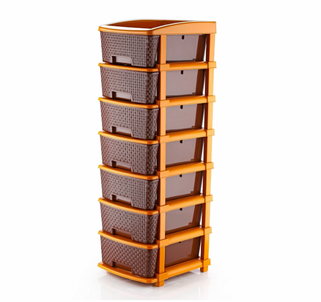 PALAK Plastic Free Standing Chest of Drawers